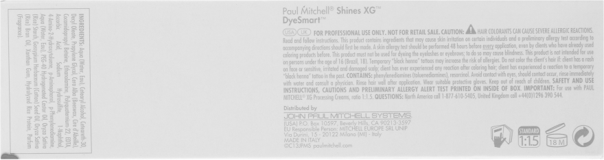 Półtrwała farba do włosów bez amoniaku - Paul Mitchell Shines XG — Zdjęcie N3