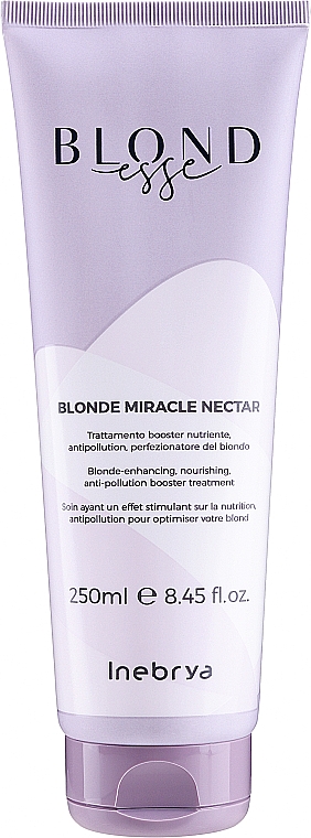 Maska do włosów jasnych i blond - Inebrya Blondesse Blonde Miracle Nectar — Zdjęcie N1