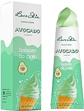 Balsam do ciała o zapachu lodów - Love Skin Avocado — Zdjęcie N1