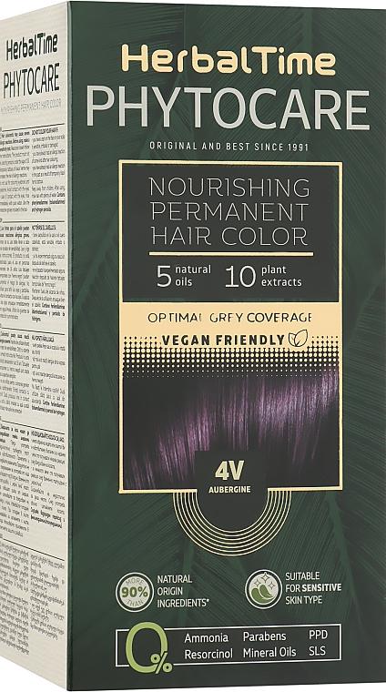 Farba do włosów - Herbal Time Phytocare  — Zdjęcie N1