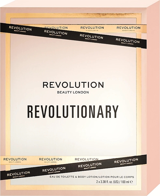 Revolution Beauty Revolutionary - Zestaw (edt/100 ml + b/lot/100 ml) — Zdjęcie N3