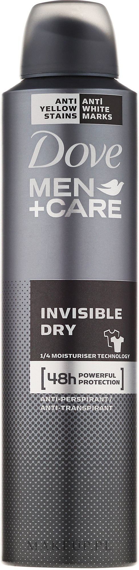 Antyperspirant w sprayu dla mężczyzn - Dove Men + Care Invisible Dry Antiperspirant Spray — Zdjęcie 250 ml