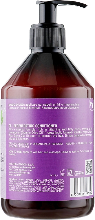 Rewitalizująca odżywka do włosów zniszczonych - EveryGreen Damaged Hair Regenerating Conditioner — Zdjęcie N2