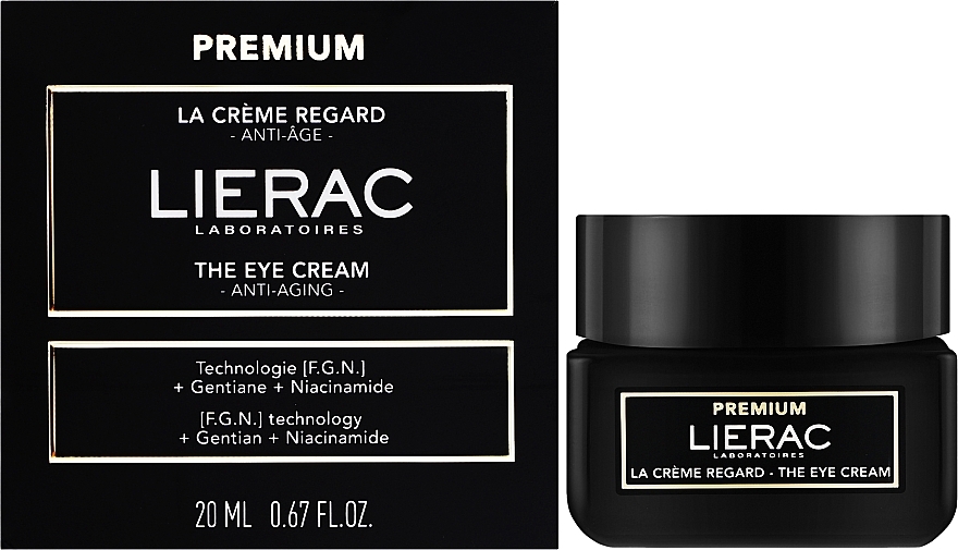 Krem przeciwstarzeniowy pod oczy - Lierac Premium The Eye Cream — Zdjęcie N2