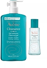 Zestaw - Avene Cleanance (f/gel/400ml + micellar/water/100ml) — Zdjęcie N1