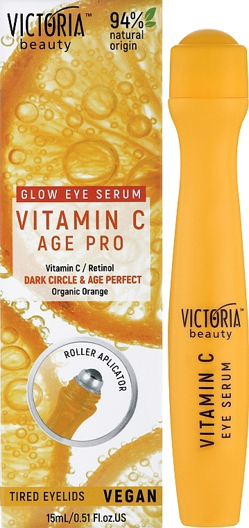 Serum w kulce na okolice oczu z witaminą C - Victoria Beauty C Age Pro — Zdjęcie N2