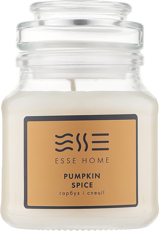 Świeca zapachowa Przyprawy i dynia - Esse Home Pumpkin & Sice Candle — Zdjęcie N2