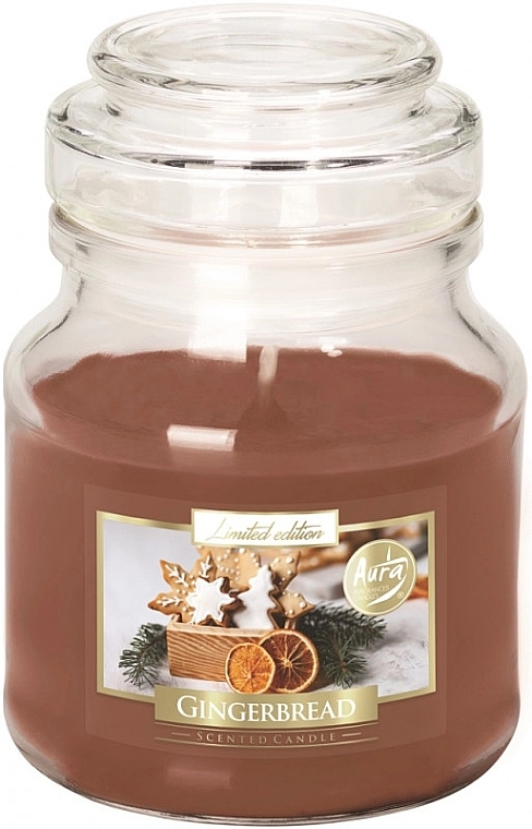 Świeca zapachowa w słoiku Gingerbread - Bispol Scented Candle Gingerbread — Zdjęcie N1