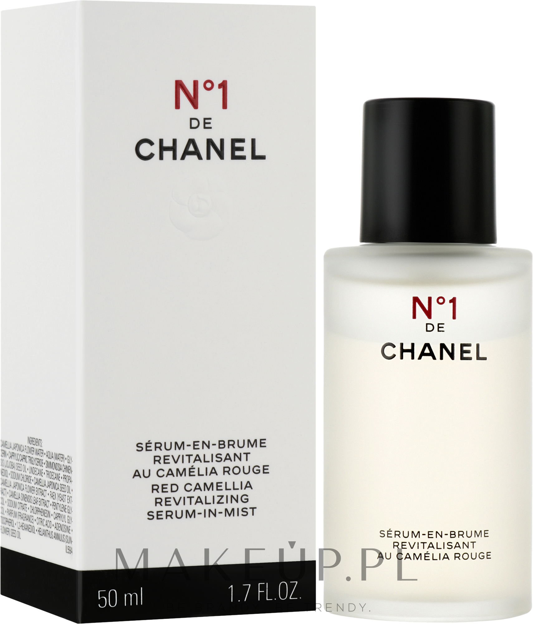 Rewitalizujące serum w mgiełce do twarzy - Chanel N1 De Chanel Revitalizing Serum-In-Mist — Zdjęcie 50 ml