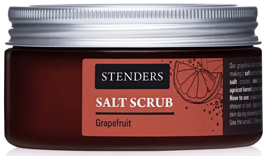 Peeling solny do ciała Grejpfrut - Stenders Grapefruit Salt Scrub — Zdjęcie N2