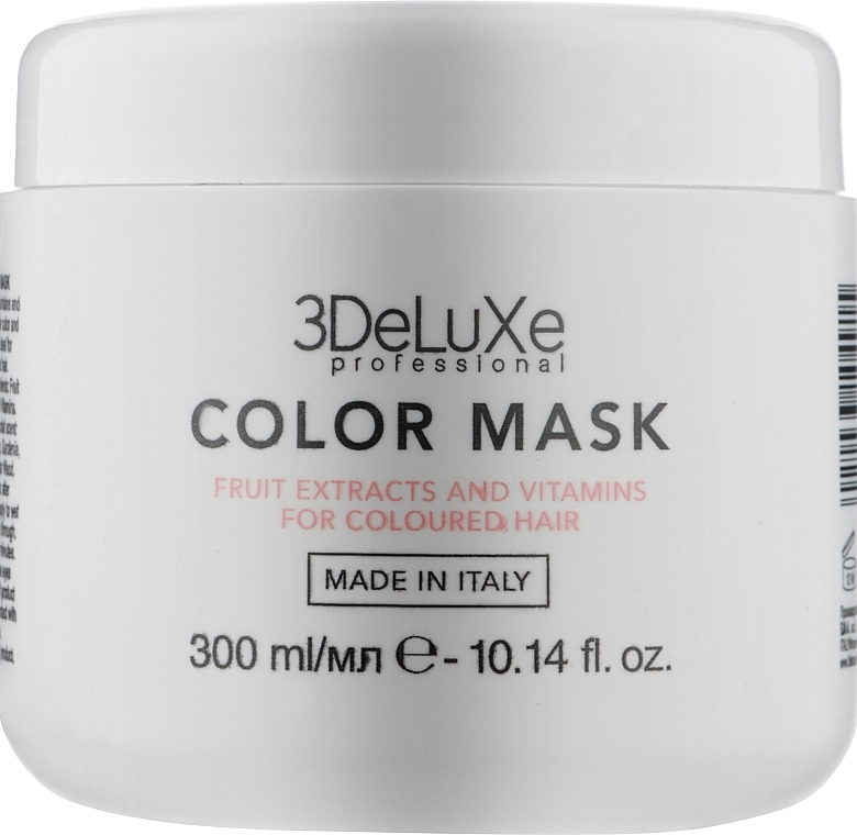 Maska do włosów farbowanych - 3DeLuXe Color Mask — Zdjęcie N2