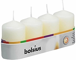 Zestaw świec dekoracyjnych, beżowy - Bolsius (candle/4szt) — Zdjęcie N1