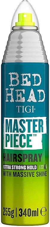 Lakier do włosów nadający połysk - Tigi Bed Head Masterpiece Hairspray Extra Strong Hold Level 4 — Zdjęcie N3