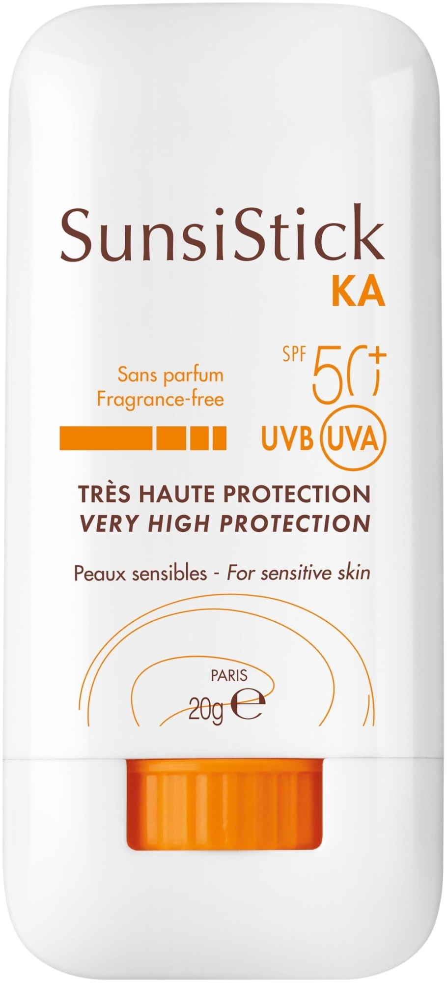 Przeciwsłoneczny krem do opalania - Avene SunsiStick KA SPF 50+ — Zdjęcie 20 g