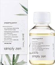 Odżywka do skalpu do użytku przed szamponem - Z. One Concept Simply Zen Preparing Potion — Zdjęcie N2