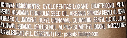 Odżywczy olejek moringa do wszystkich rodzajów włosów - Biolage Exquisite Oil Replenishing Treatment — Zdjęcie N3