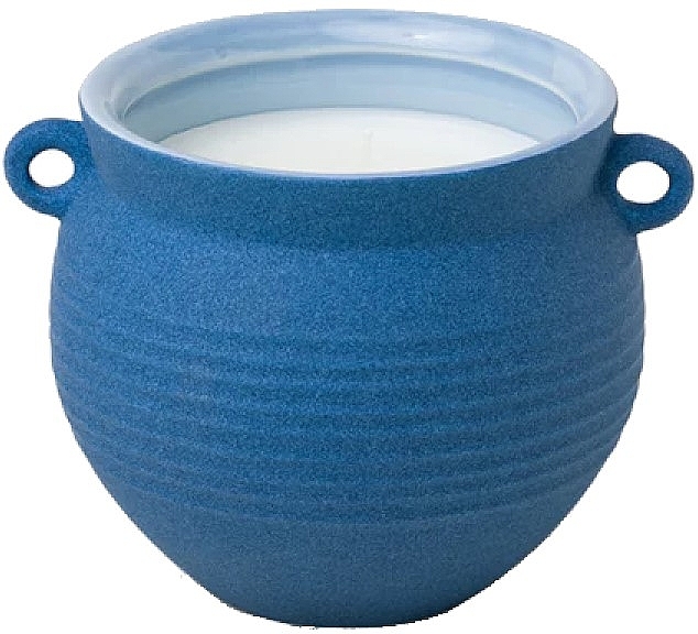 Świeca zapachowa Słona Niebieska Agawa - Paddywax Santorini Ceramic Candle Salted Blue Agave — Zdjęcie N1