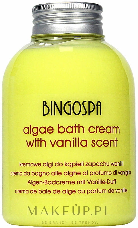 Kremowe Algi do kąpieli o zapachu wanilii - BingoSpa Creamy Algae Bath — Zdjęcie 500 ml