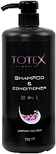 Kup PRZECENA!  Szampon-odżywka do włosów - Totex Cosmetic Shampoo & Conditioner 2 in 1 *