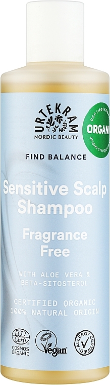 Szampon do wrażliwej skóry głowy - Urtekram Sensitive Scalp Shampoo — Zdjęcie N1