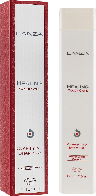 Szampon oczyszczający do włosów farbowanych - L'anza Healing ColorCare Clarifying Shampoo