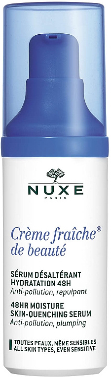 Nawilżające serum do twarzy - Nuxe Crème Fraîche de Beauté 48HR Moisture Skin-Quenching Serum