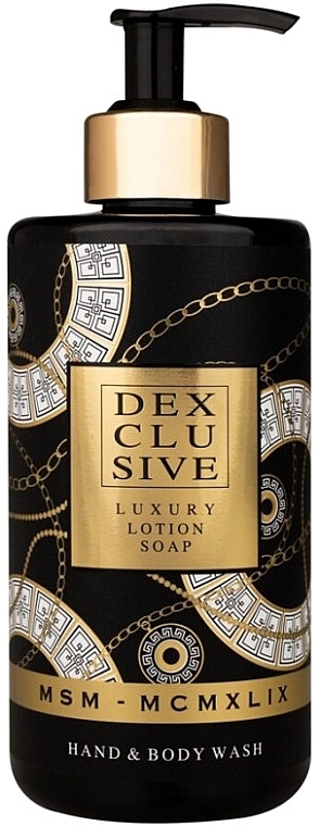 Mydło w płynie i żel pod prysznic 2 w 1 - Dexclusive Luxury Lotion Soap Hand & Body Wash MSM — Zdjęcie N1
