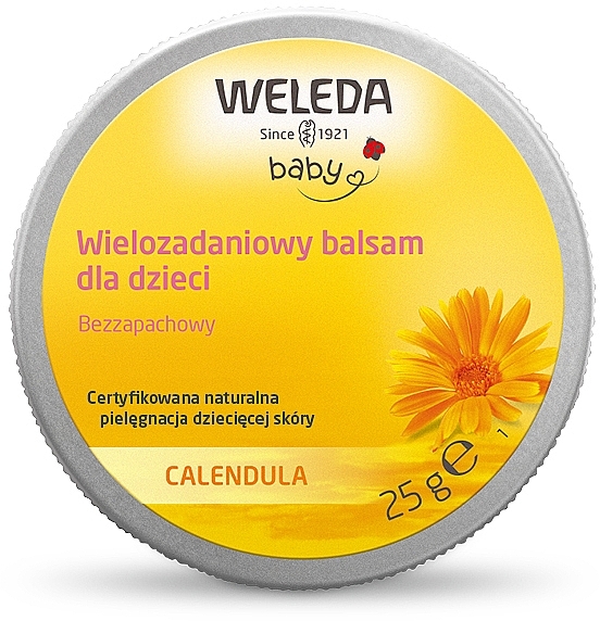 Wielozadaniowy balsam dla dzieci z calendulą - Weleda Baby Calendula Balm