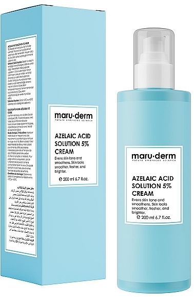 Krem do twarzy z kwasem azelainowym 5% - Maruderm Cosmetics Azelaic Acid 5% Cream — Zdjęcie N1