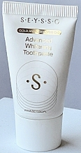 PREZENT! Wybielająca pasta do zębów z drobinkami złota - SEYSSO Gold And Coenzyme Q10 Advance Whitening Toothpaste — Zdjęcie N1