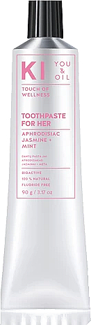 Afrodyzjakowa pasta do zębów dla niej - You & Oil Aphrodisiac Toothpastes Jasmine Mint — Zdjęcie N1