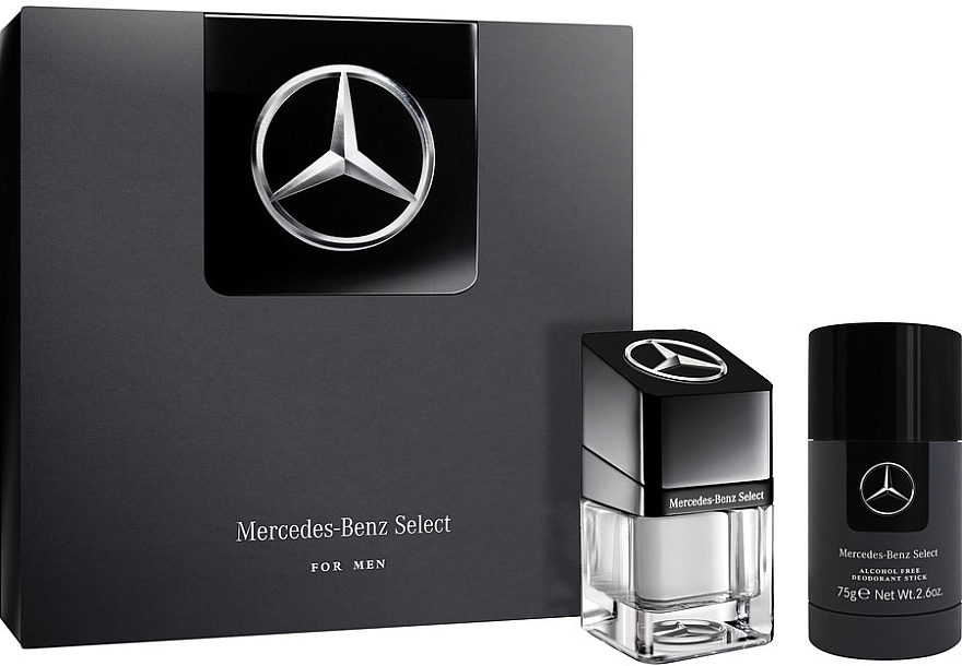 Mercedes-Benz Select - Zestaw (edt/50ml + deo/75ml) — Zdjęcie N1