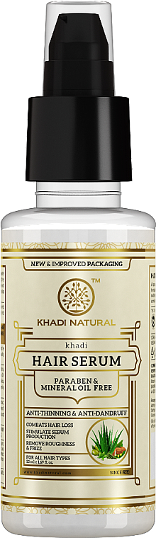 Ajurwedyjskie serum do włosów - Khadi Natural Herbal Hair Serum