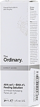 Kup PRZECENA! Peeling kwasowy do twarzy AHA 30% i BHA 2% - The Ordinary AHA 30% + BHA 2% Peeling Solution *