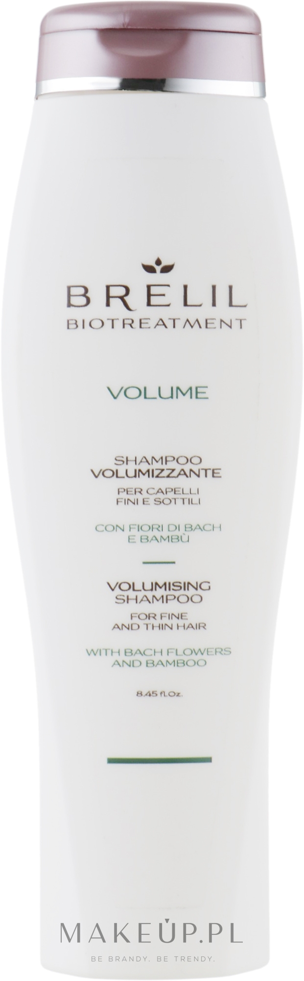 Szampon dodający objętości włosom cienkim - Brelil Bio Treatment Volume Shampoo — Zdjęcie 250 ml