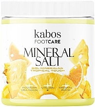 Sól mineralna do kąpieli stóp - Kabos Foot Care Tropical Touch — Zdjęcie N1