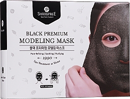 Kup Oczyszczająca maska do twarzy zwężająca pory - Shangpree Black Premium Modeling Mask