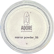 Kup Puder do paznokci nadający lustrzany efekt - Adore Professional Mirror Chrome Powder