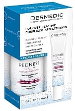 Kup Zestaw - Dermedic Redness Calm For Over-Reactive Couperose-Affected Skin (f/cr/40ml + f/foam/170ml)