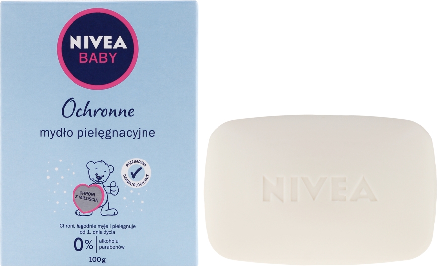 Ochronne mydło pielęgnacyjne dla dzieci - NIVEA BABY — Zdjęcie N4