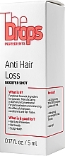 Kompleks przeciw wypadaniu włosów - Pharma Group Laboratories The Drops Anti Hair Loss Booster Shot — Zdjęcie N2