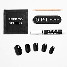 Zestaw sztucznych paznokci - OPI Xpress/On Lady In Black — Zdjęcie N3