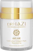 Maseczka do twarzy Złoty lotos - Dr.Hazi Anti Age Collagen Mask — Zdjęcie N1