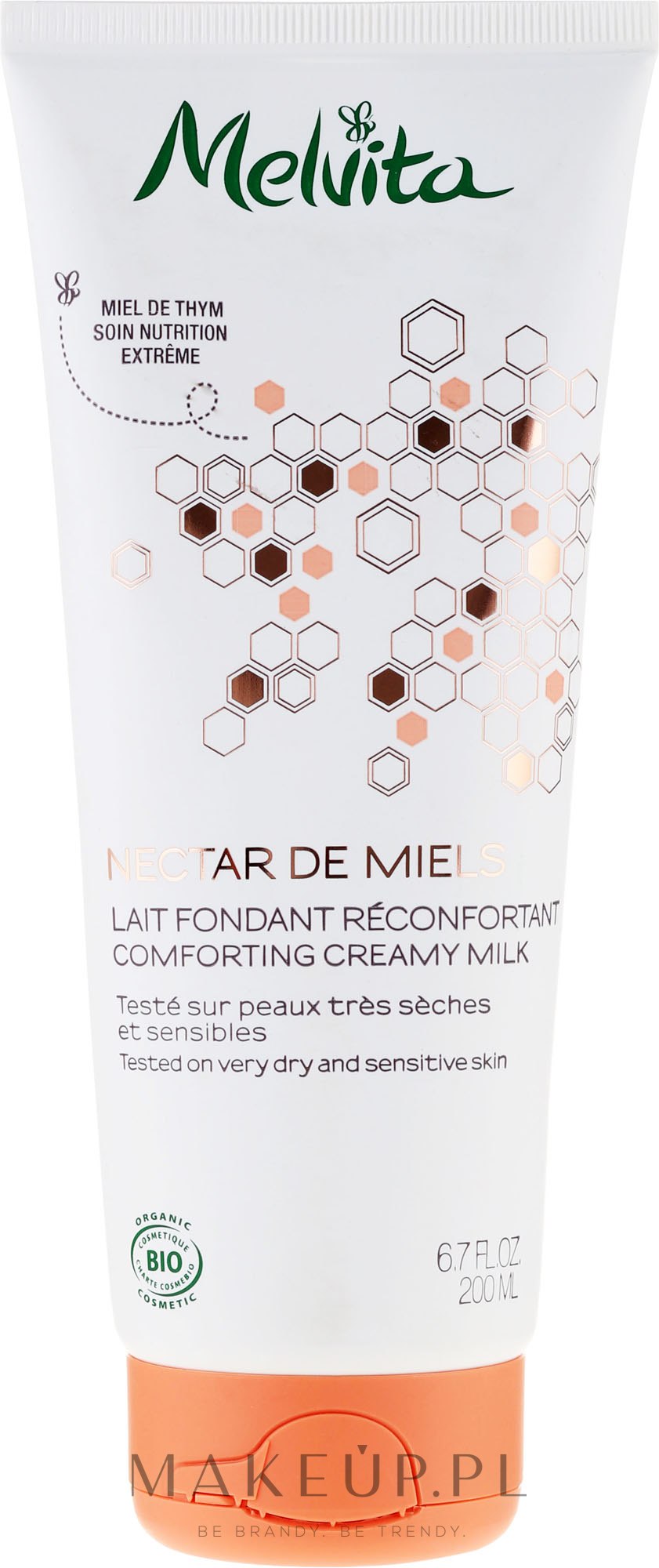 Kremowe mleczko do ciała - Melvita Nectar de Miels Comforting Creamy Milk — Zdjęcie 200 ml