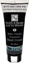 Leczniczy multiwitaminowy krem do rąk - Health And Beauty Multi-Vitamin Treatment Hand Cream For Men — Zdjęcie N1