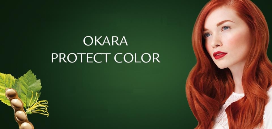 Nabłyszczający szampon do włosów farbowanych - Rene Furterer Okara Sublimateur Protect Color Shampoo — Zdjęcie N3