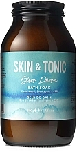 Kup Aromatyczna sól do kąpieli Cedr, eukaliptus i CBD - Skin & Tonic Slow Down Bath Salts 
