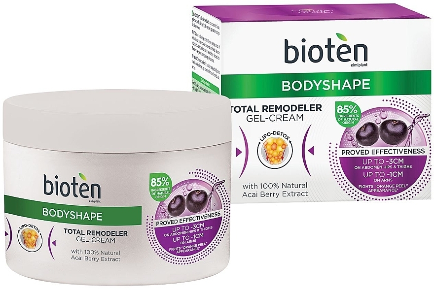 Krem-żel antycellulitowy - Bioten BodyShape Total Remodeling Gel-Cream — Zdjęcie N1