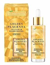 Kup PRZECENA! Regenerująco-rozświetlające serum przeciwzmarszczkowe do twarzy - Bielenda Golden Placenta Collagen Reconstructor *