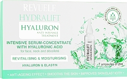 Kup Skoncentrowane serum z kwasem hialuronowym w ampułkach - Revuele Hydralift Hyaluron Anti-Wrinkle Treatment